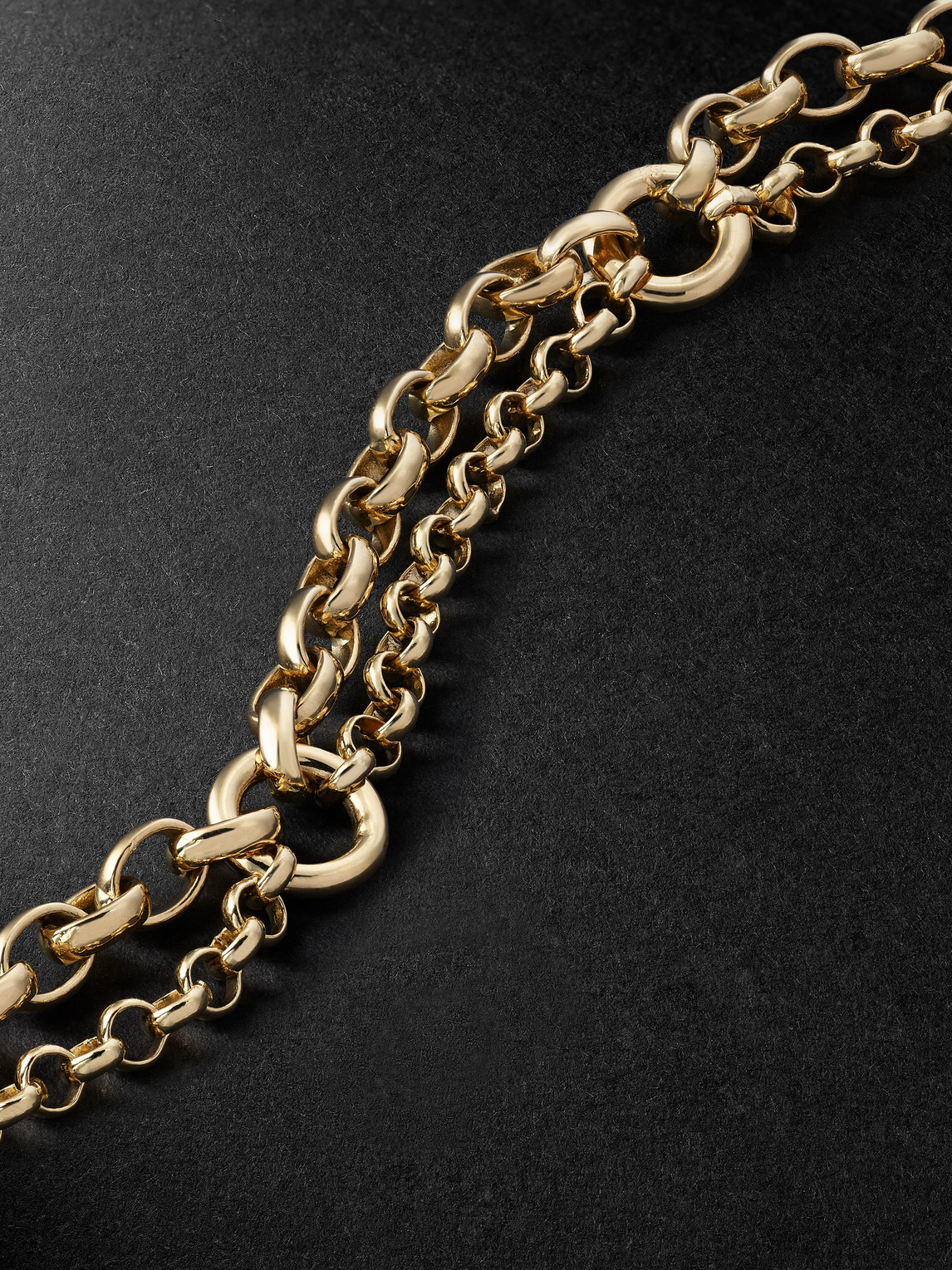Foundrae Festoon 18-karat Gold Chain Bracelet In Gold