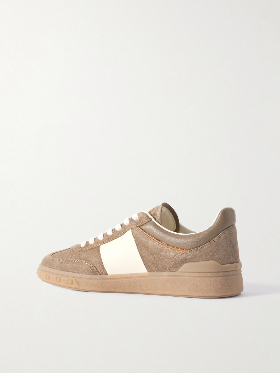 Valentino Upvillage Low-top Sneakers In Brown