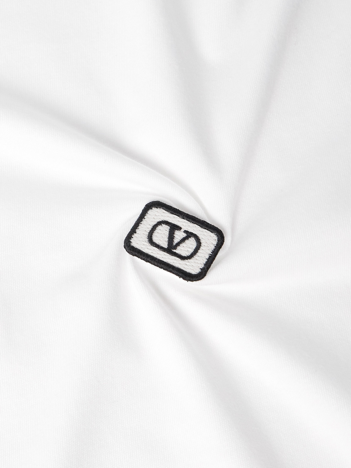Valentino T-shirt Logo In White