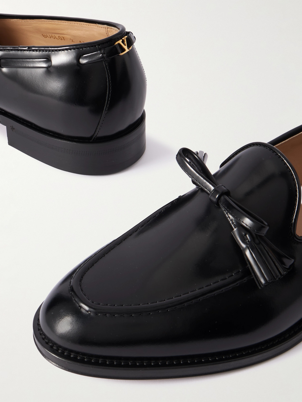 Valentino Bowshire Patent-leather Loafers
