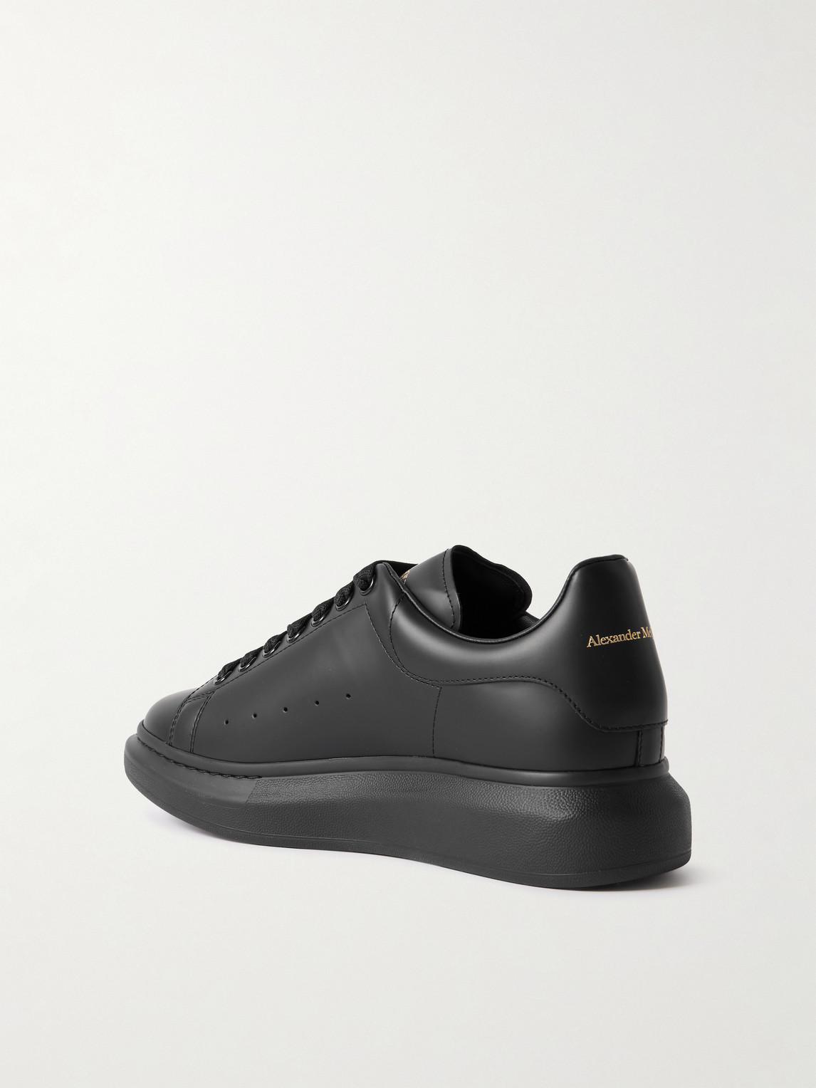 Alexander Mcqueen Oversize Leather Low-top Sneakers