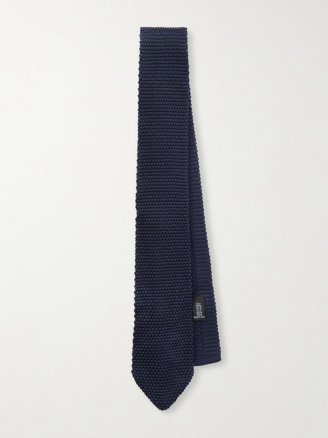 MR P. 7cm Knitted Silk Tie - Men