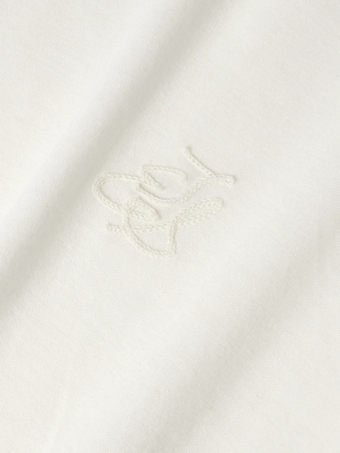 The Elder Statesman Cotton And Cashmere-blend T-shirt In Multi