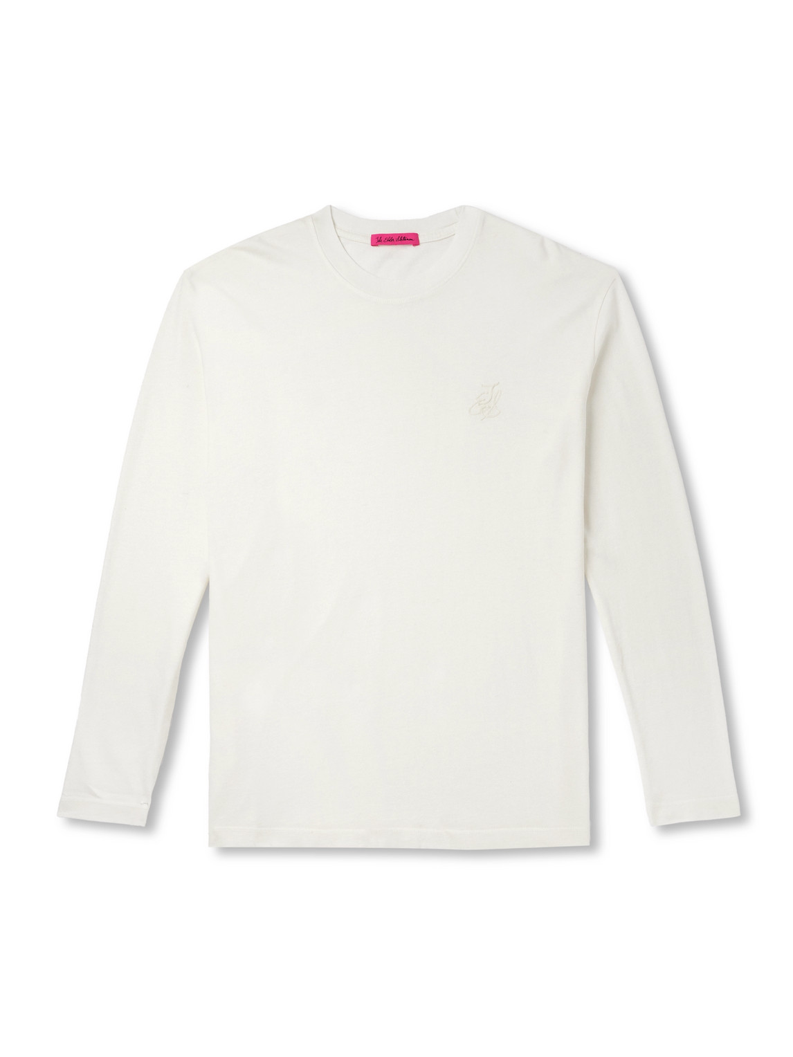 The Elder Statesman Cotton And Cashmere-blend T-shirt In Multi