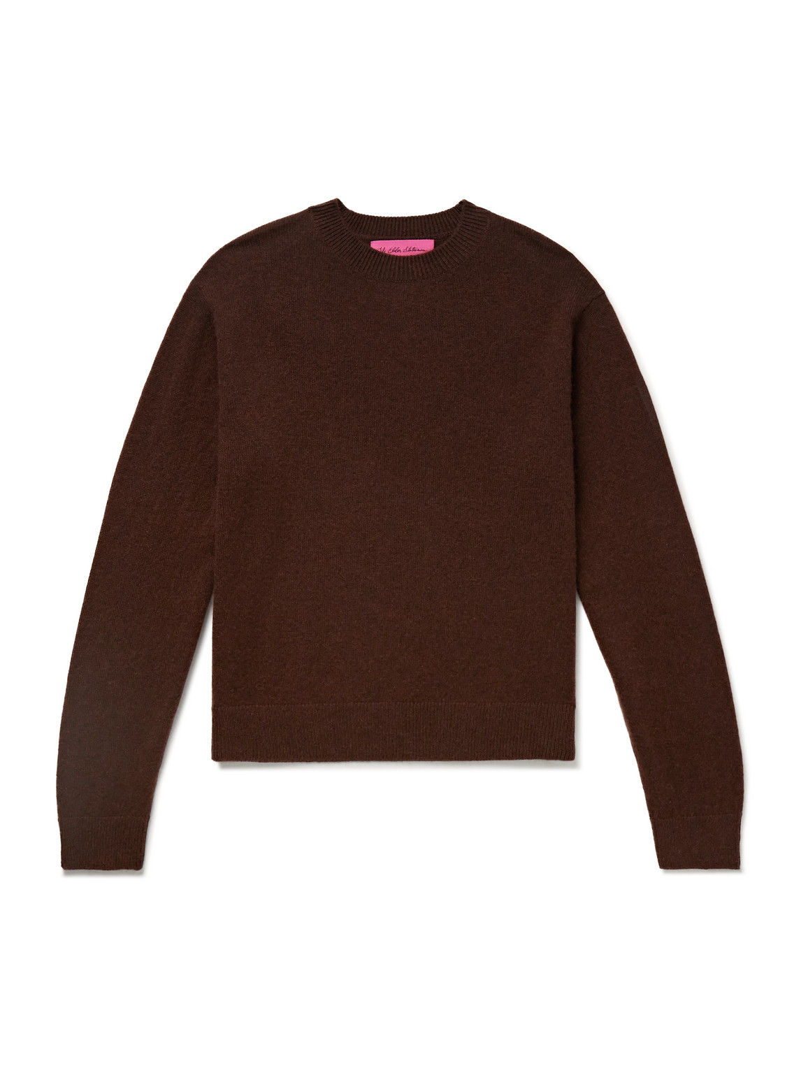 The Elder Statesman Tranquility Cashmere Sweater In Brown