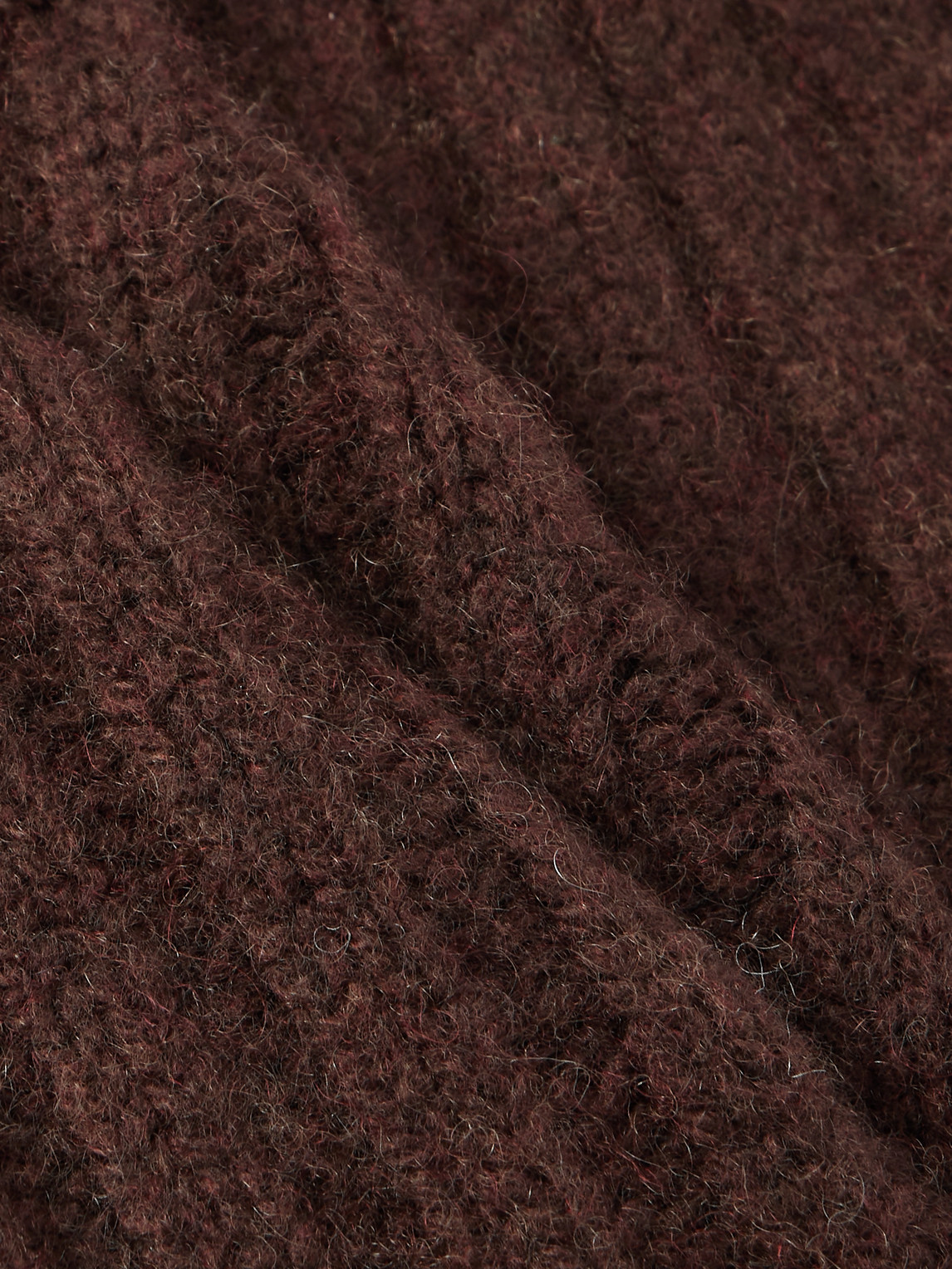 The Elder Statesman Ranger Ribbed Cashmere Beanie In Brown