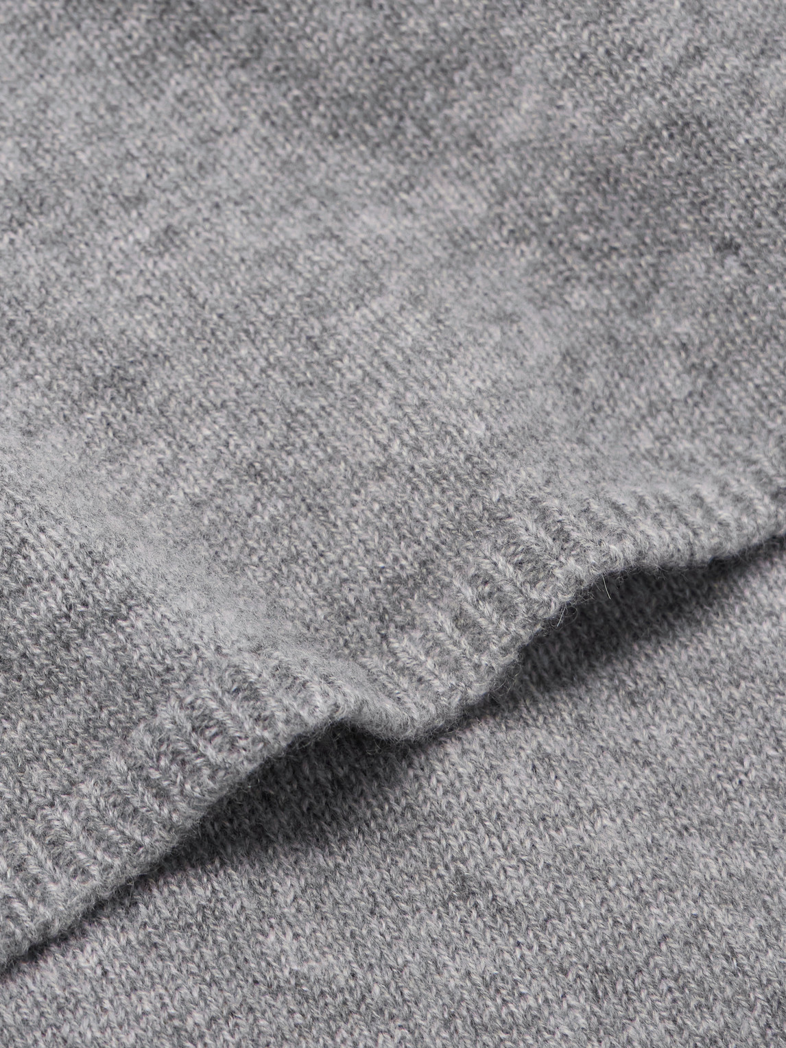 The Elder Statesman Tranquility Travel Cashmere Scarf In Gray