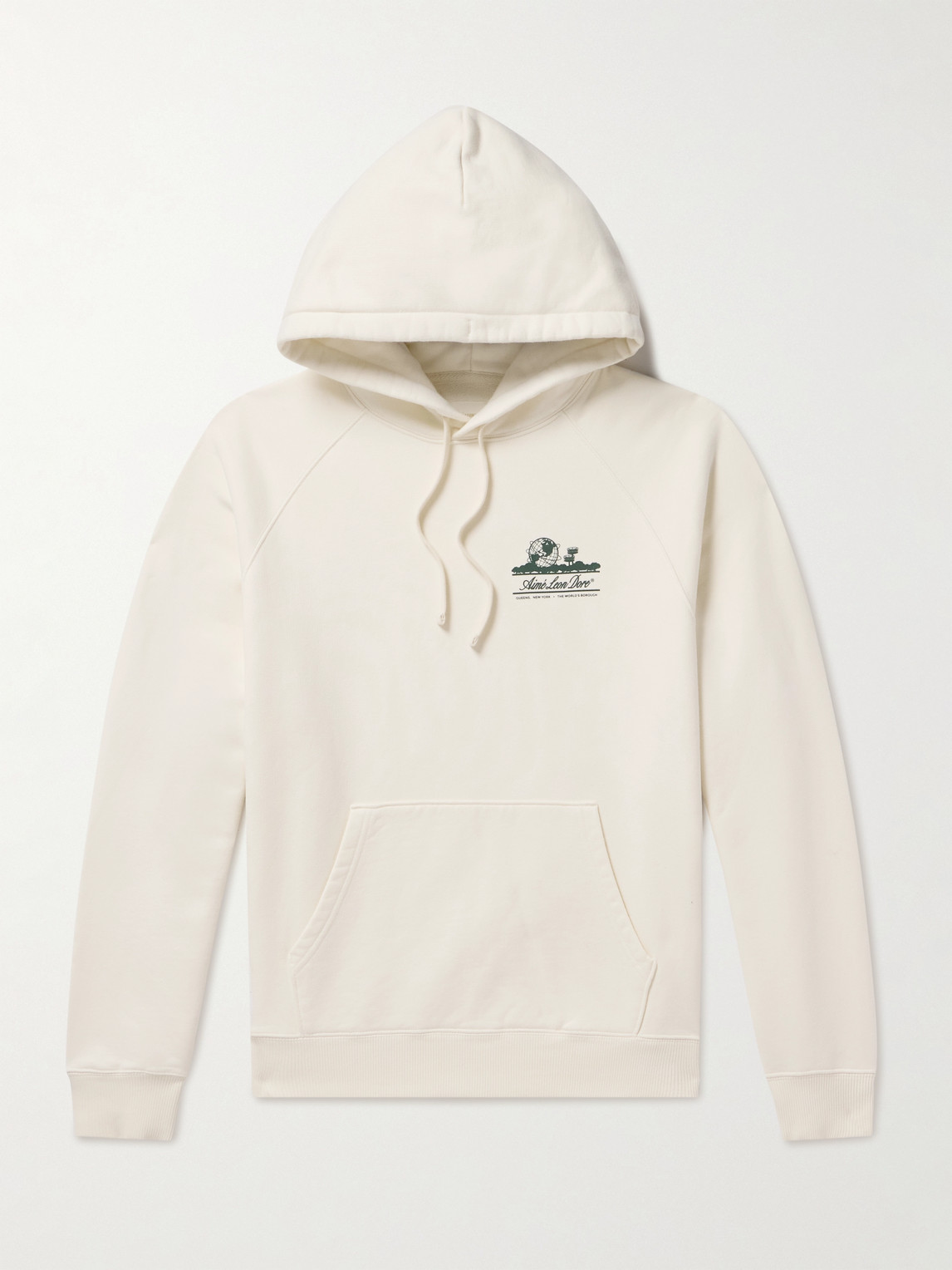 Aimé Leon Dore - Unisphere Logo-Print Cotton-Jersey Hoodie