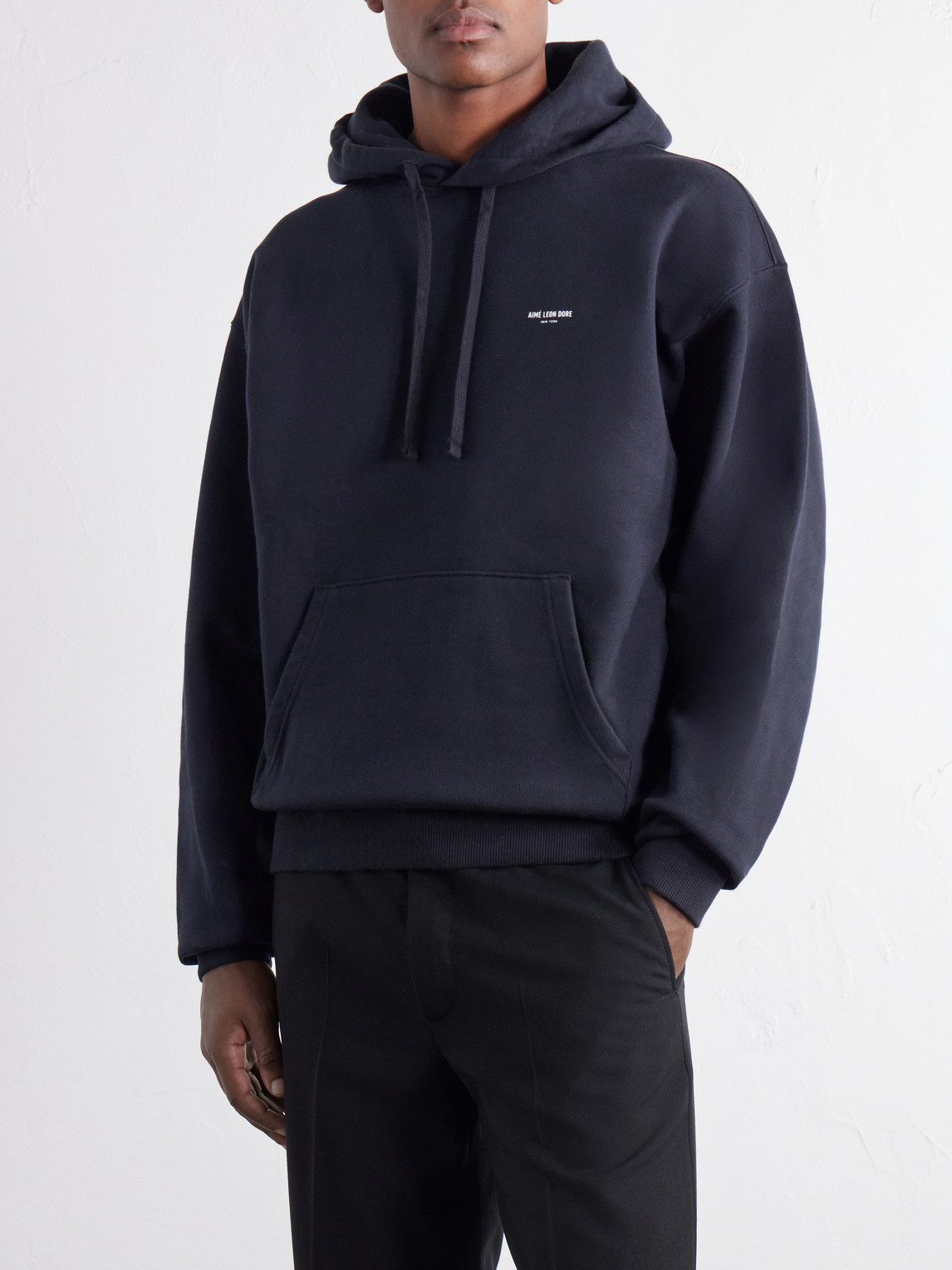 Aimé Leon Dore - Logo-Print Cotton-Jersey Hoodie