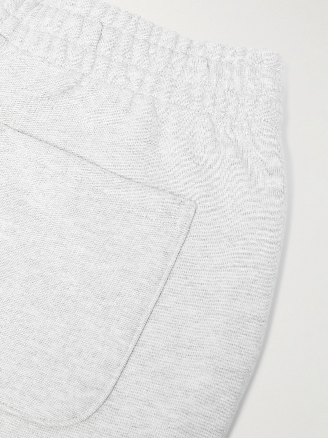 Aimé Leon Dore Straight-leg Logo-print Cotton-jersey Sweatpants In Gray