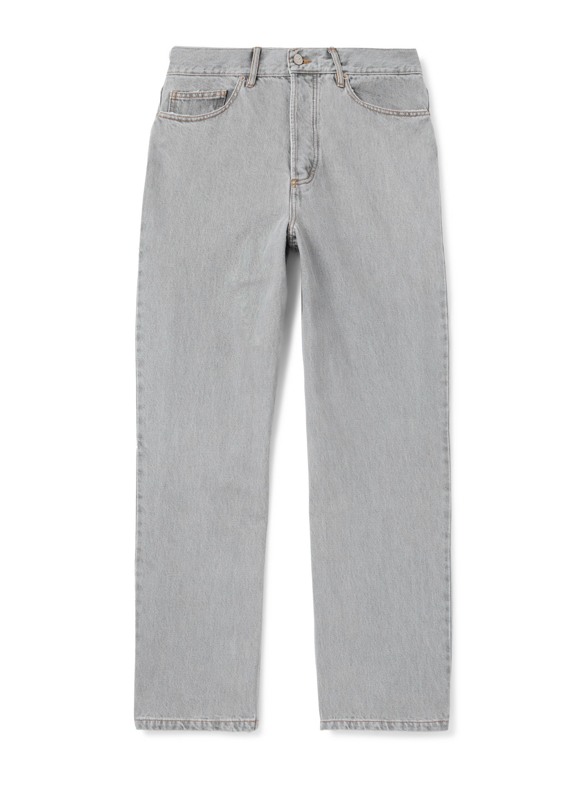 Aimé Leon Dore Straight-leg Jeans In Gray