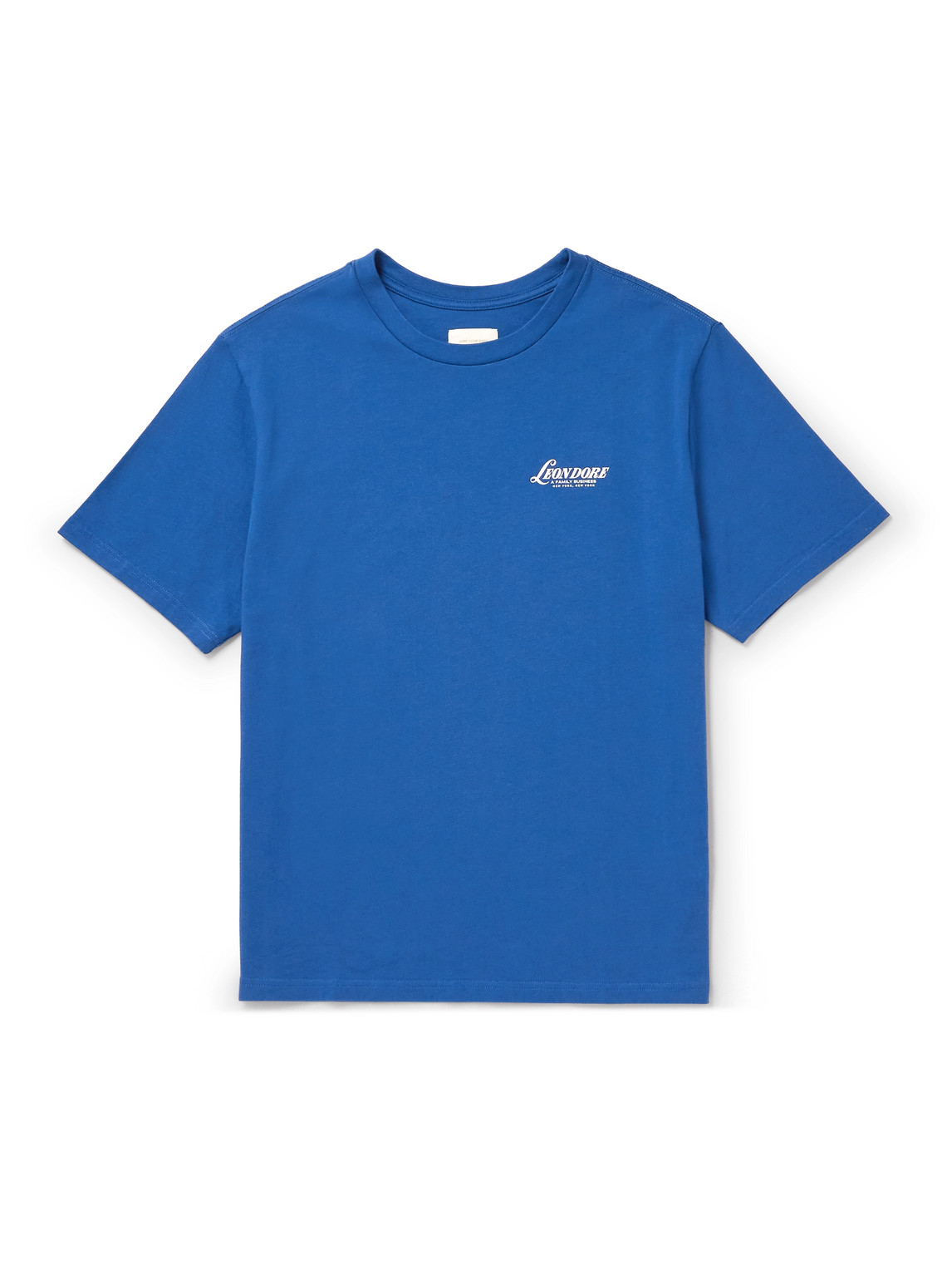 Aimé Leon Dore Records Cotton-jersey T-shirt In Blue