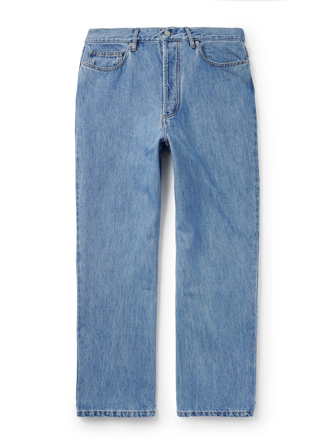 Aimé Leon Dore Straight-leg Jeans In Blue