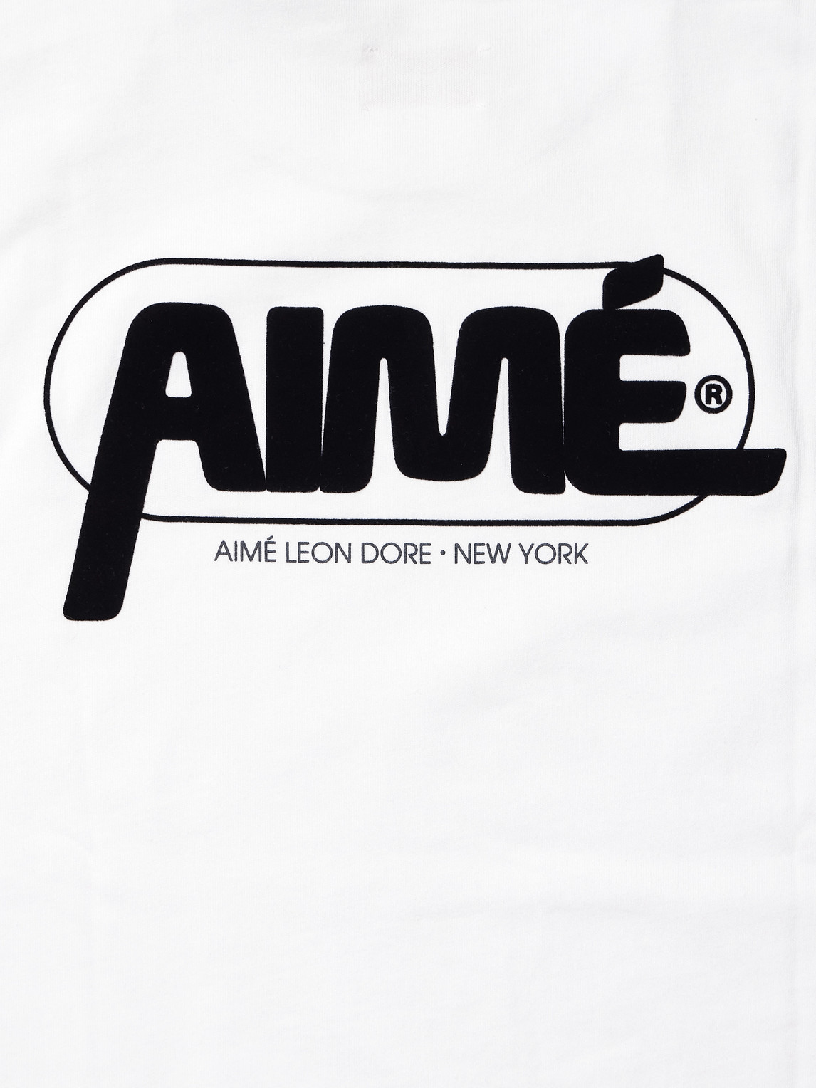 Aimé Leon Dore Gear Logo-print Cotton-jersey T-shirt In White
