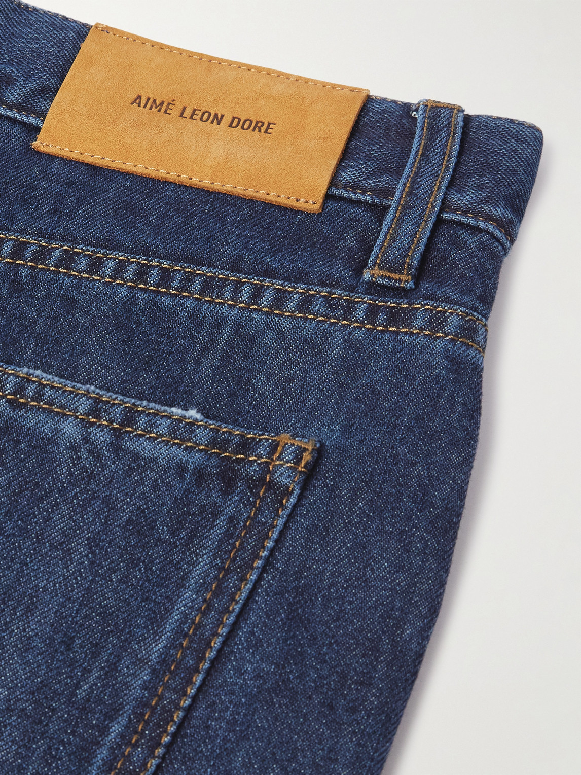 Aimé Leon Dore Straight-leg Jeans In Multi