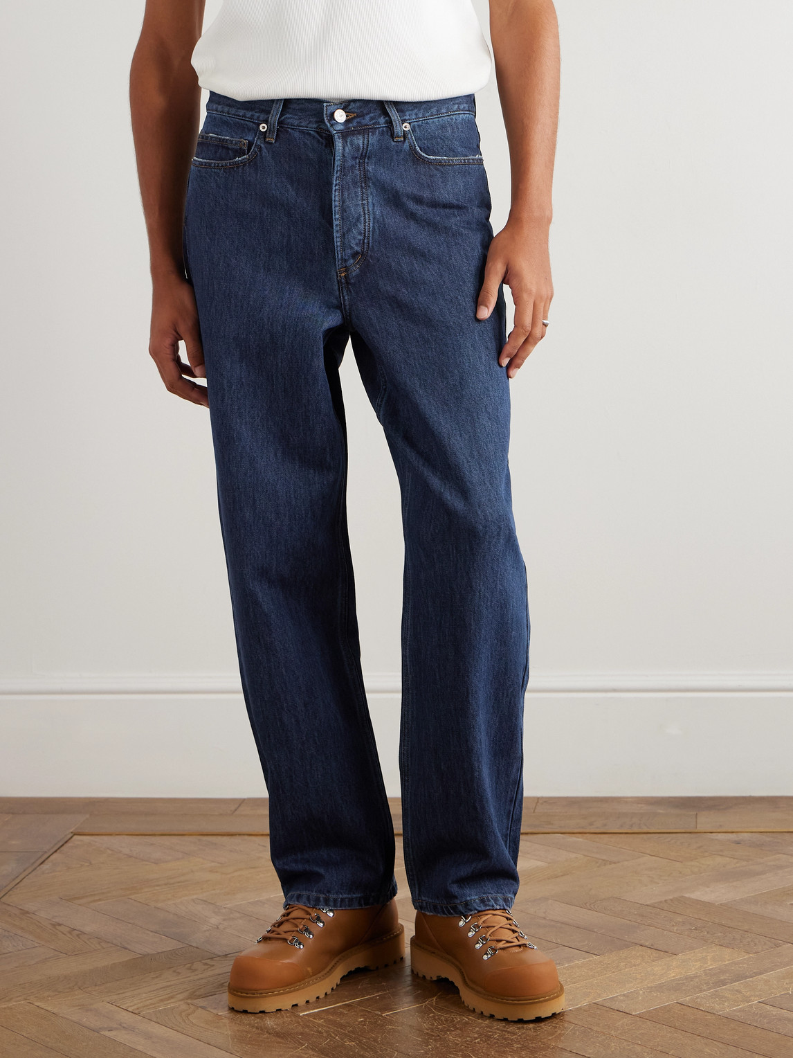 Aimé Leon Dore Straight-leg Jeans In Multi