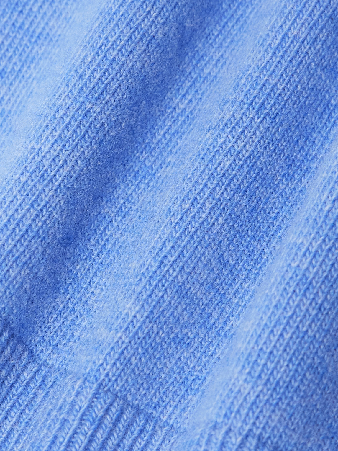 Aimé Leon Dore Merino Wool Polo Shirt In Blue
