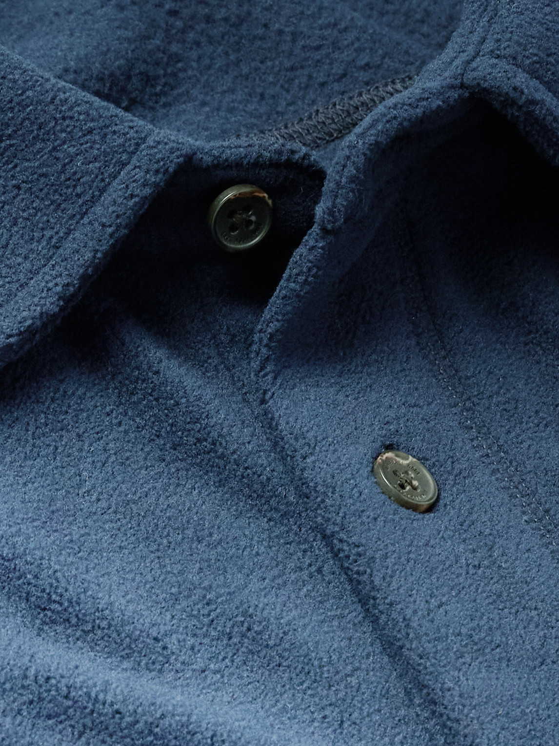 Aimé Leon Dore Fleece Shirt In Blue