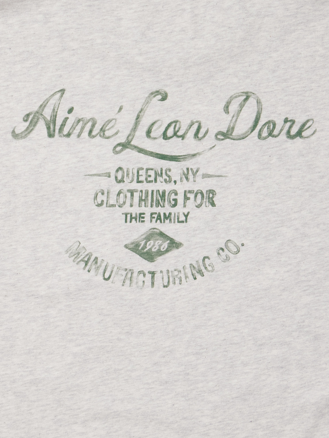 Aimé Leon Dore Clothier Logo-print Cotton-jersey T-shirt In Gray