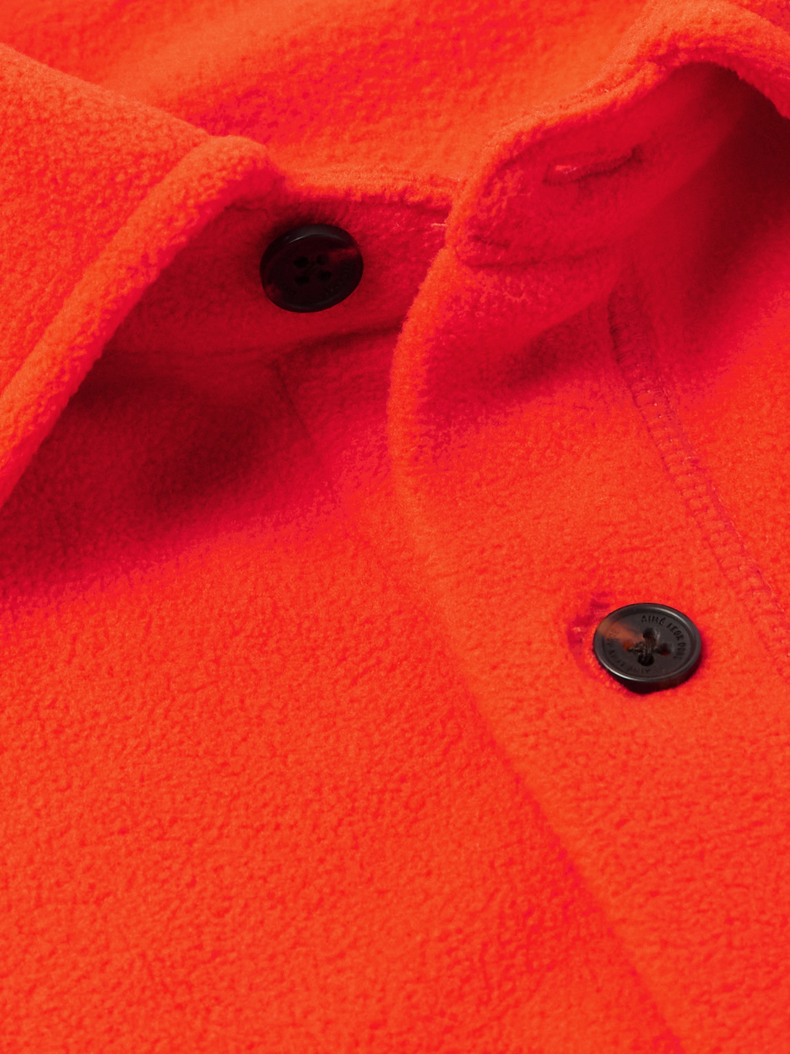 Aimé Leon Dore Fleece Shirt In Orange