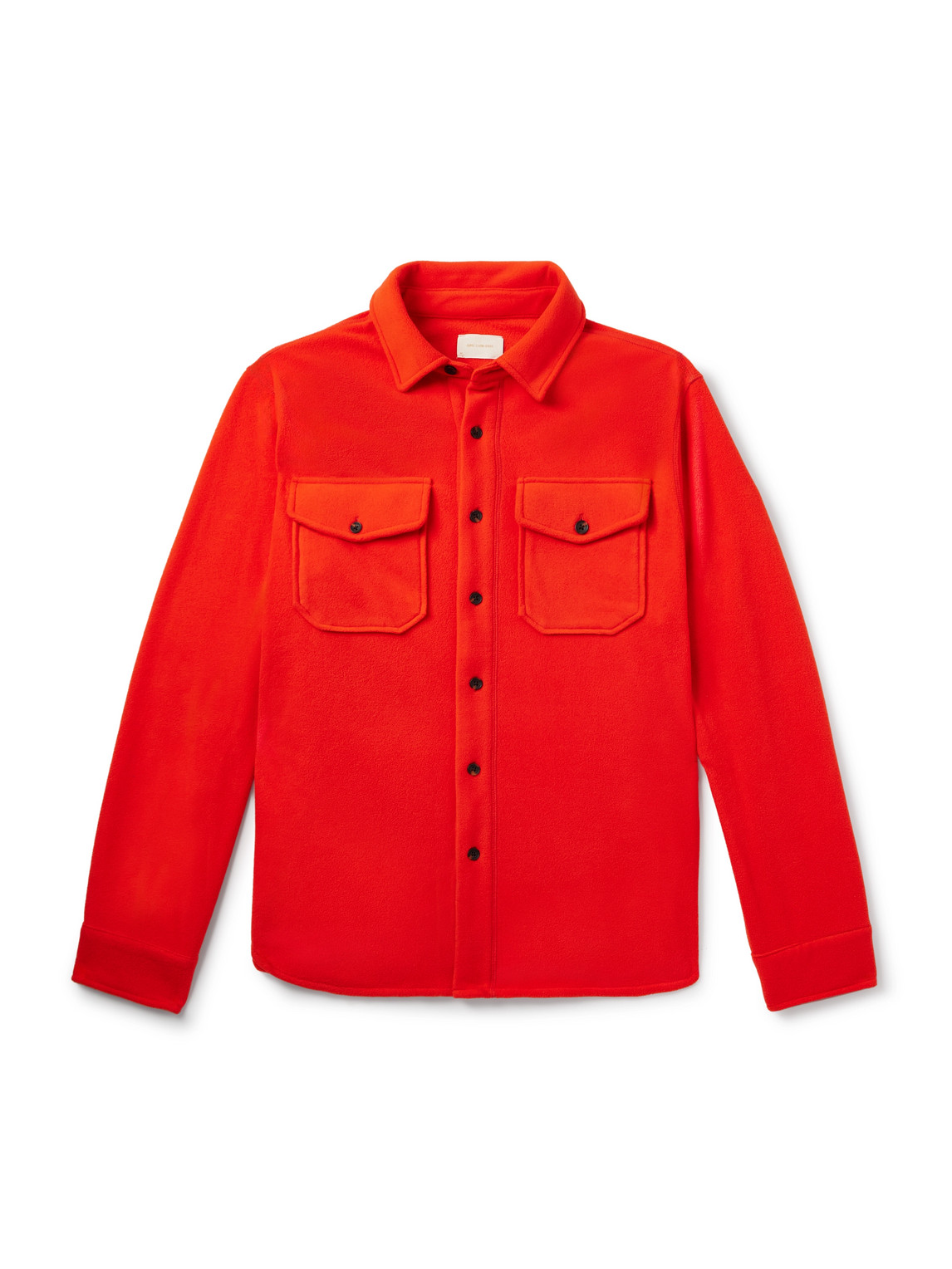 Aimé Leon Dore Fleece Shirt In Orange
