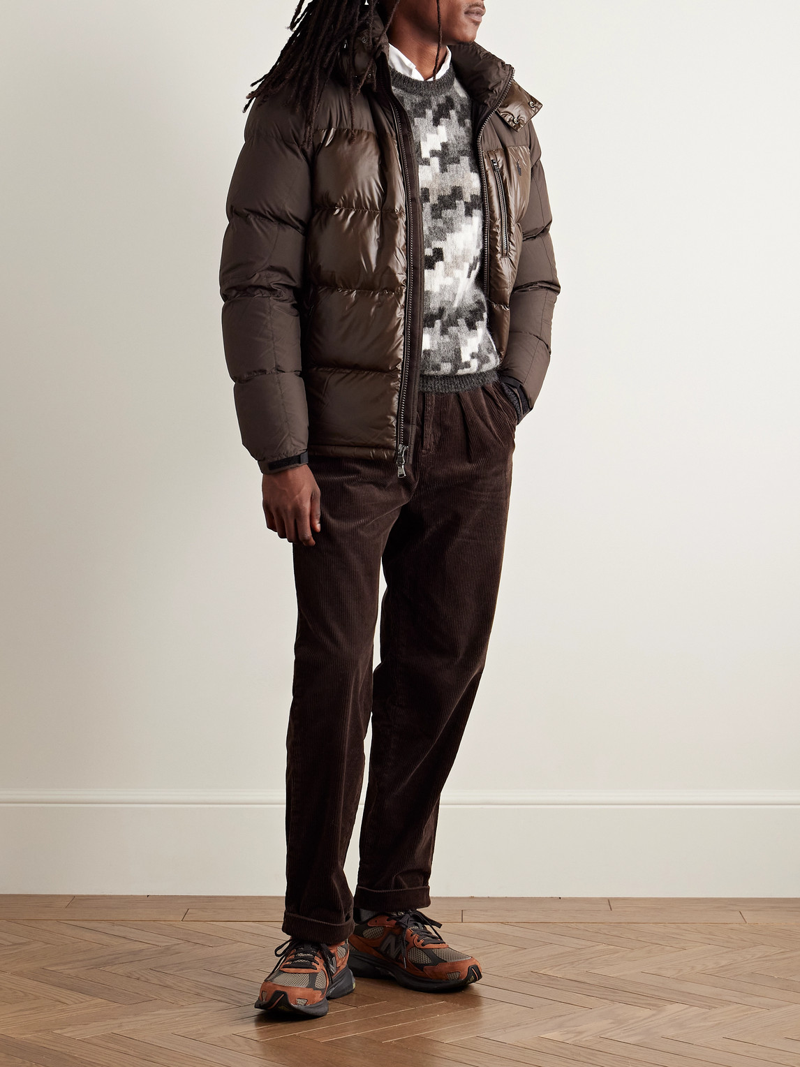 Aimé Leon Dore Jacquard-knit Alpaca-blend Sweater In Multi