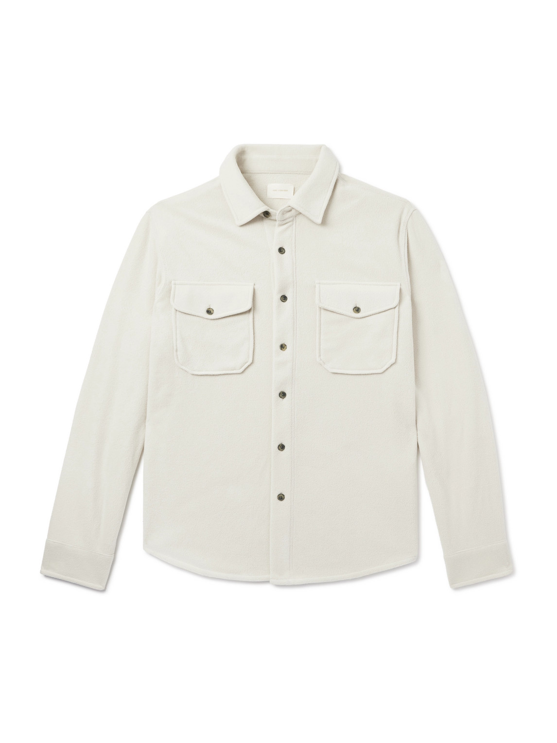 Aimé Leon Dore Fleece Shirt In White