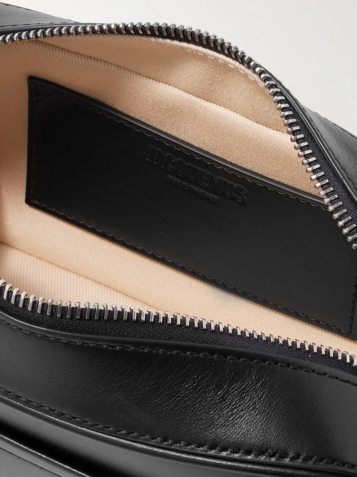 Jacquemus Le Baneto Leather Messenger Bag