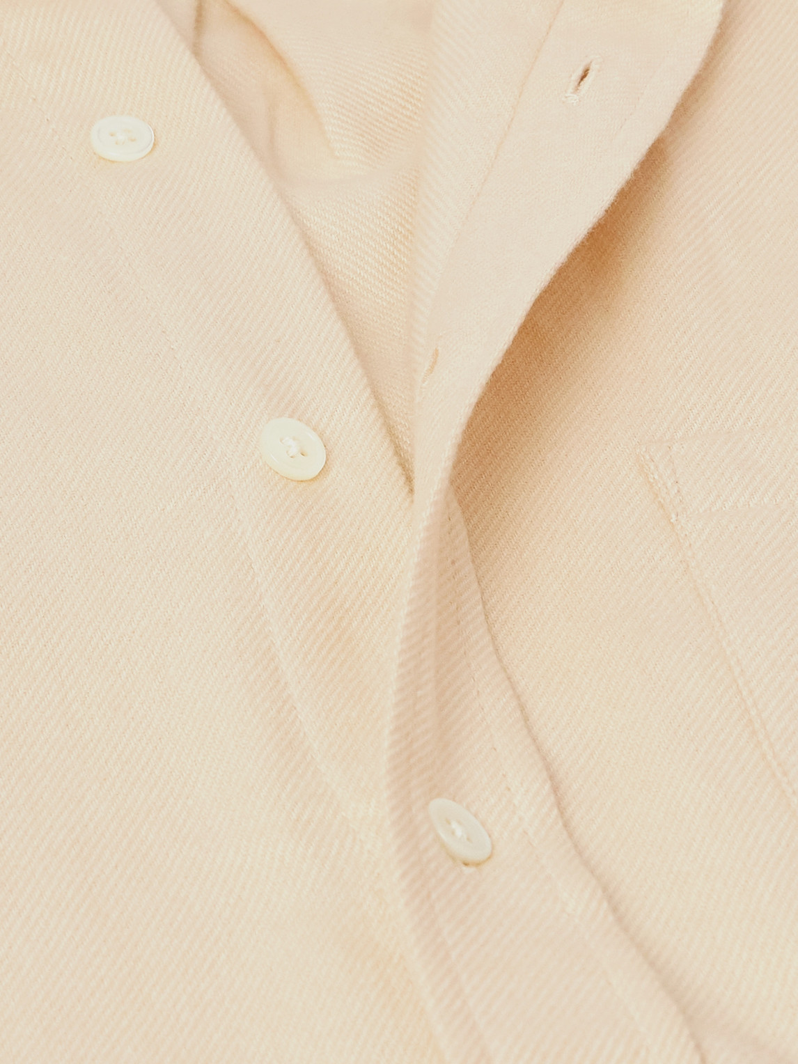 Portuguese Flannel Teca Cotton Shirt In Neutral