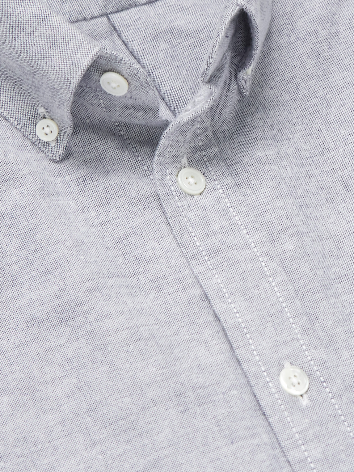 Button-Down Collar Brushed-Cotton Oxford Shirt