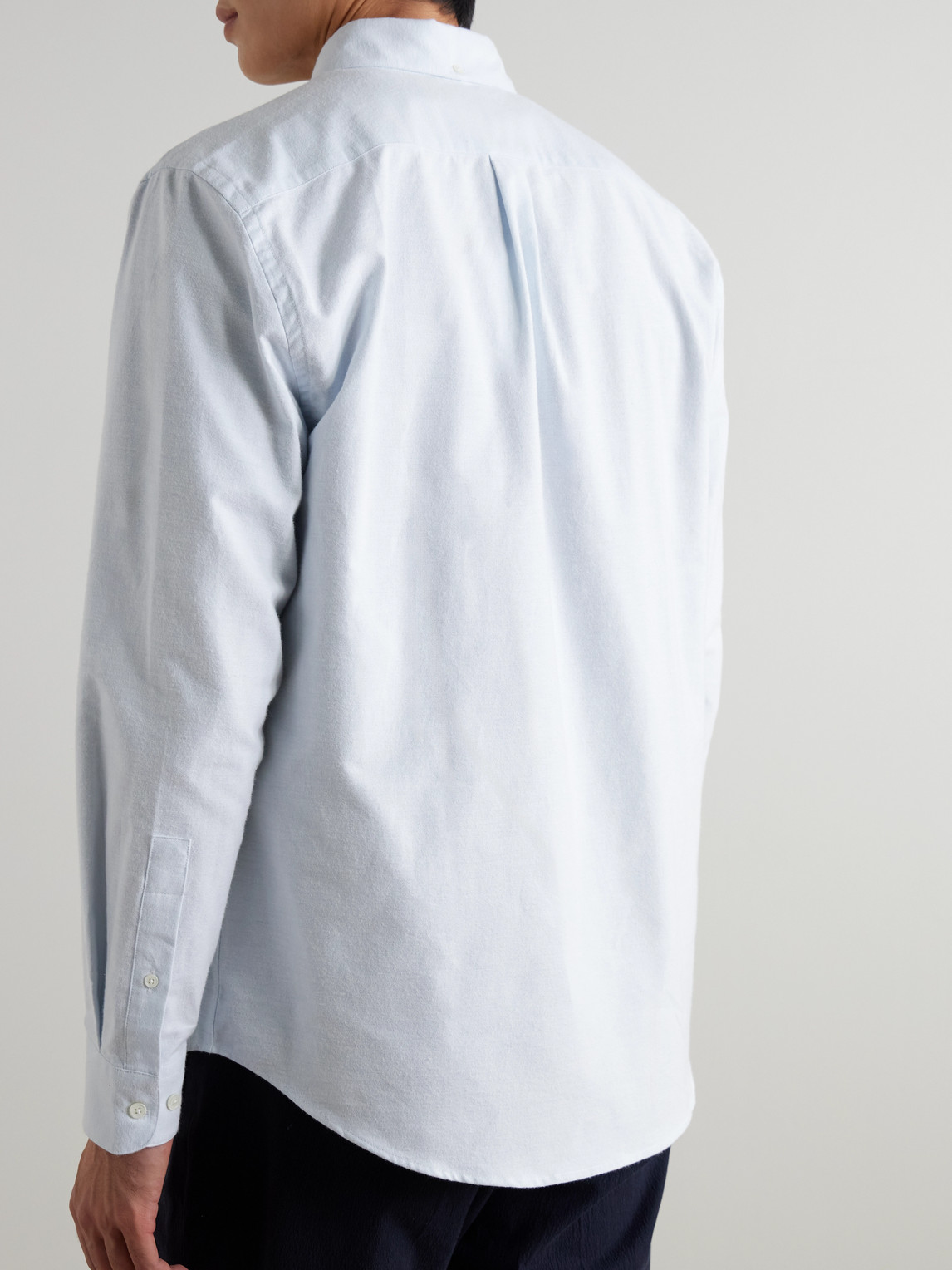 Button-Down Brushed-Cotton Oxford Shirt