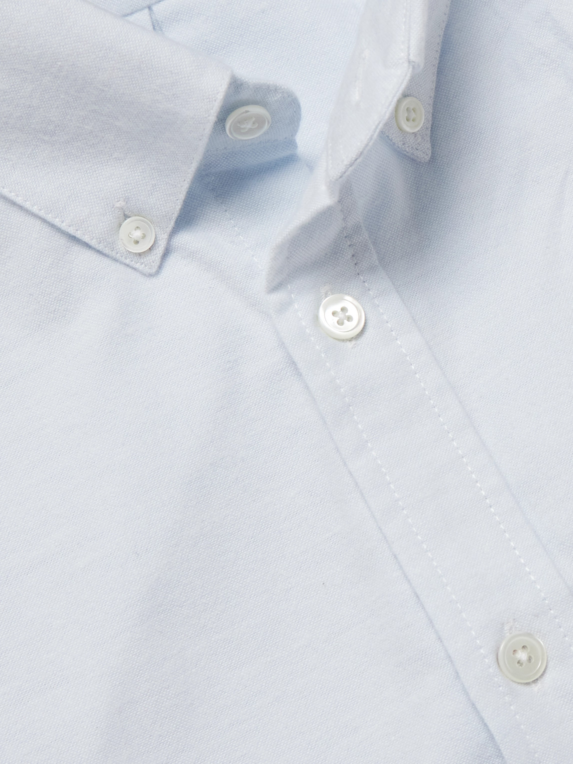 Button-Down Brushed-Cotton Oxford Shirt