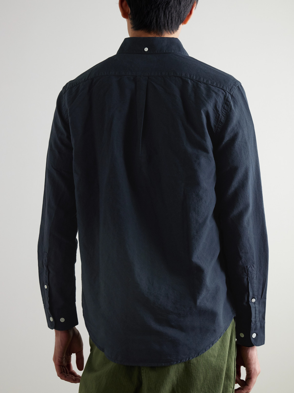Belavista Button-Down Collar Cotton Shirt