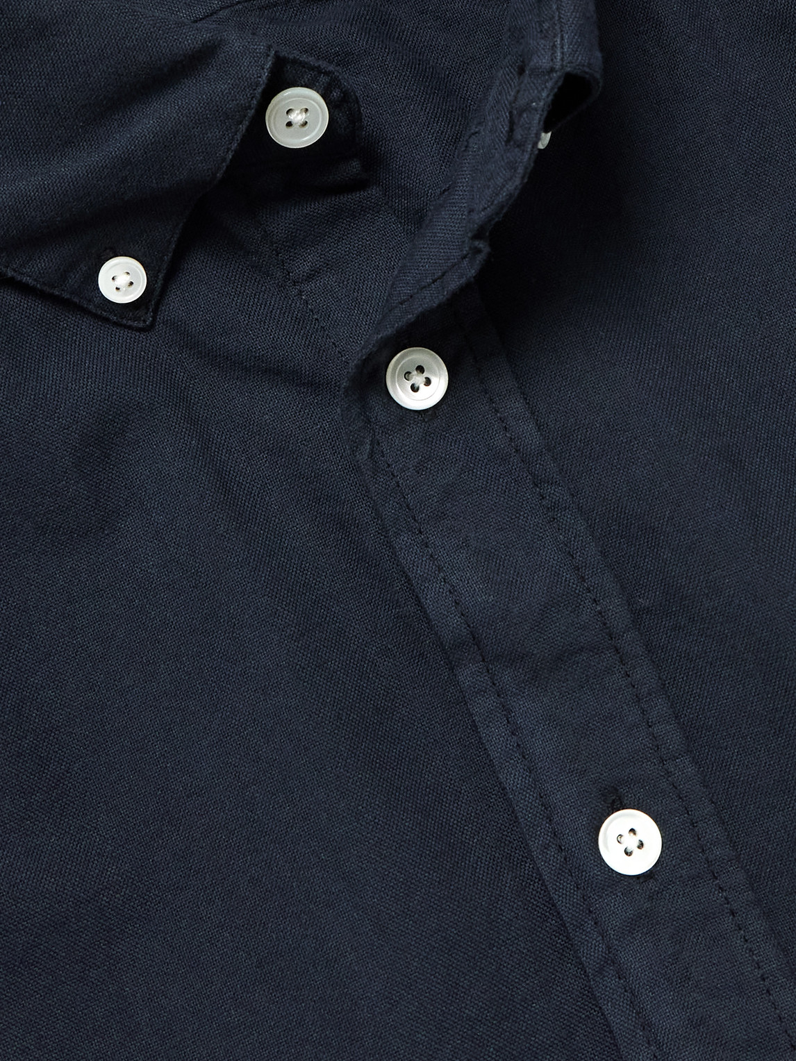 Belavista Button-Down Collar Cotton Shirt