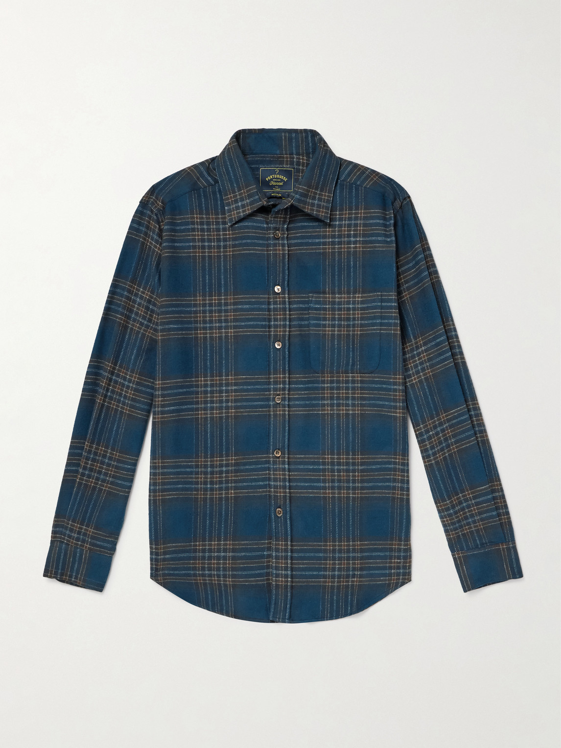 Bossa Checked Organic Cotton Shirt