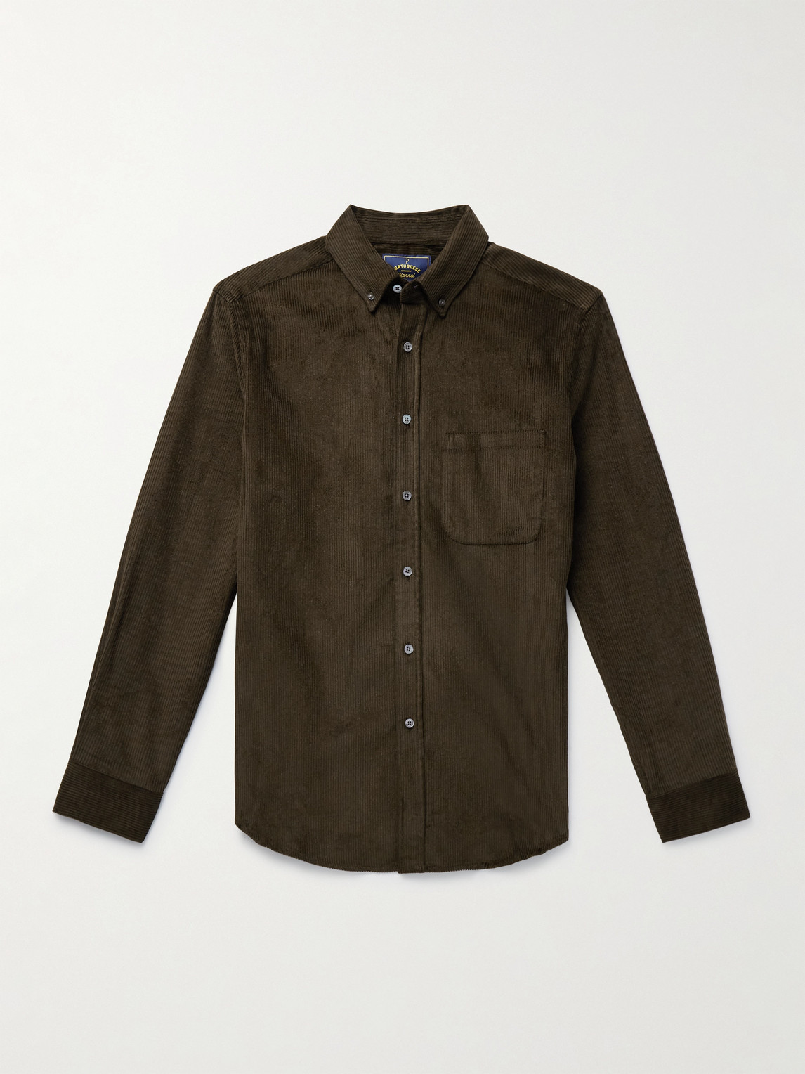 Portuguese Flannel Lobo 2.0 Button-Down Collar Cotton-Corduroy hirt - Men