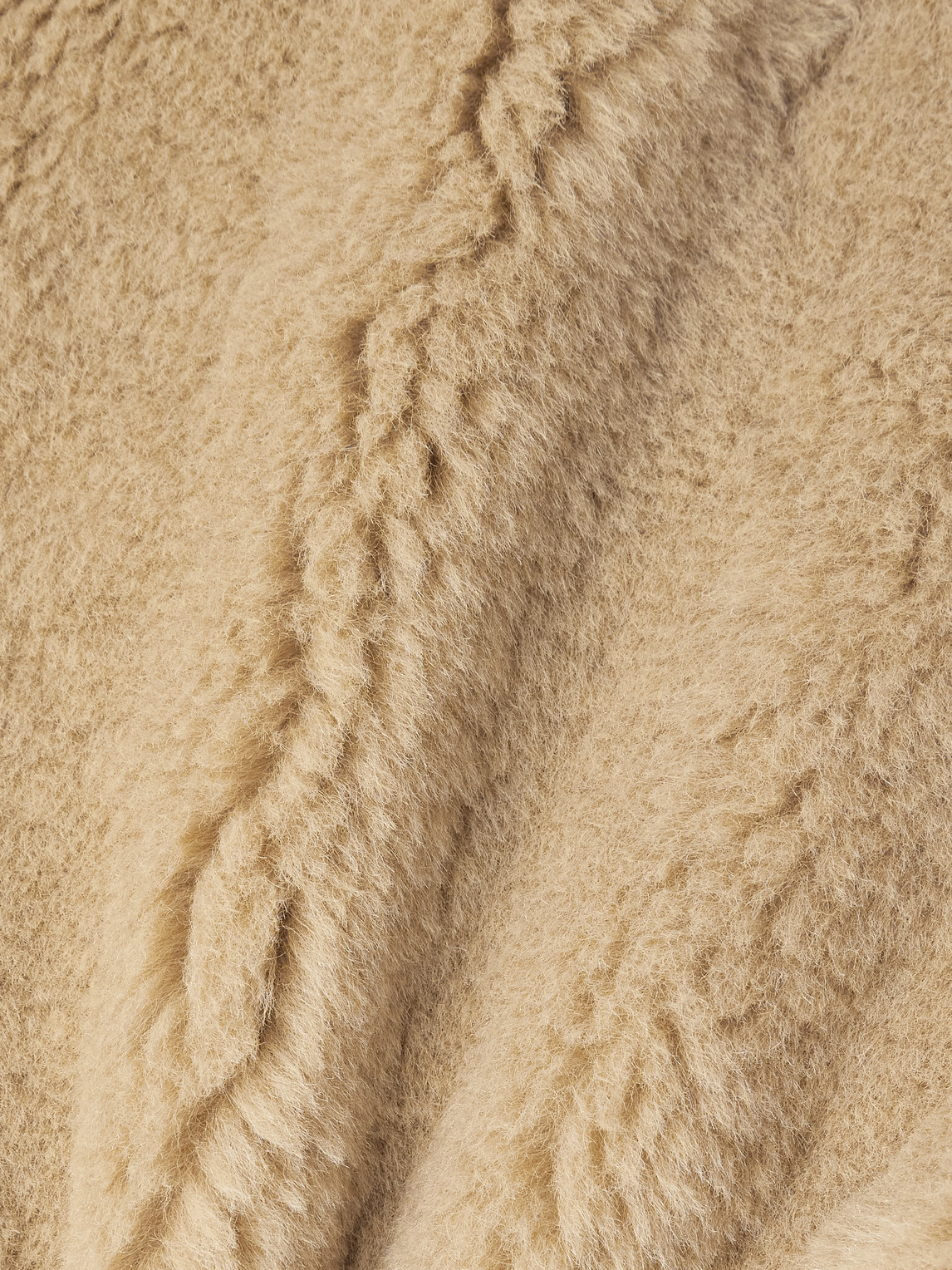 Celine Alpaca And Cotton-blend Jacket In Gold