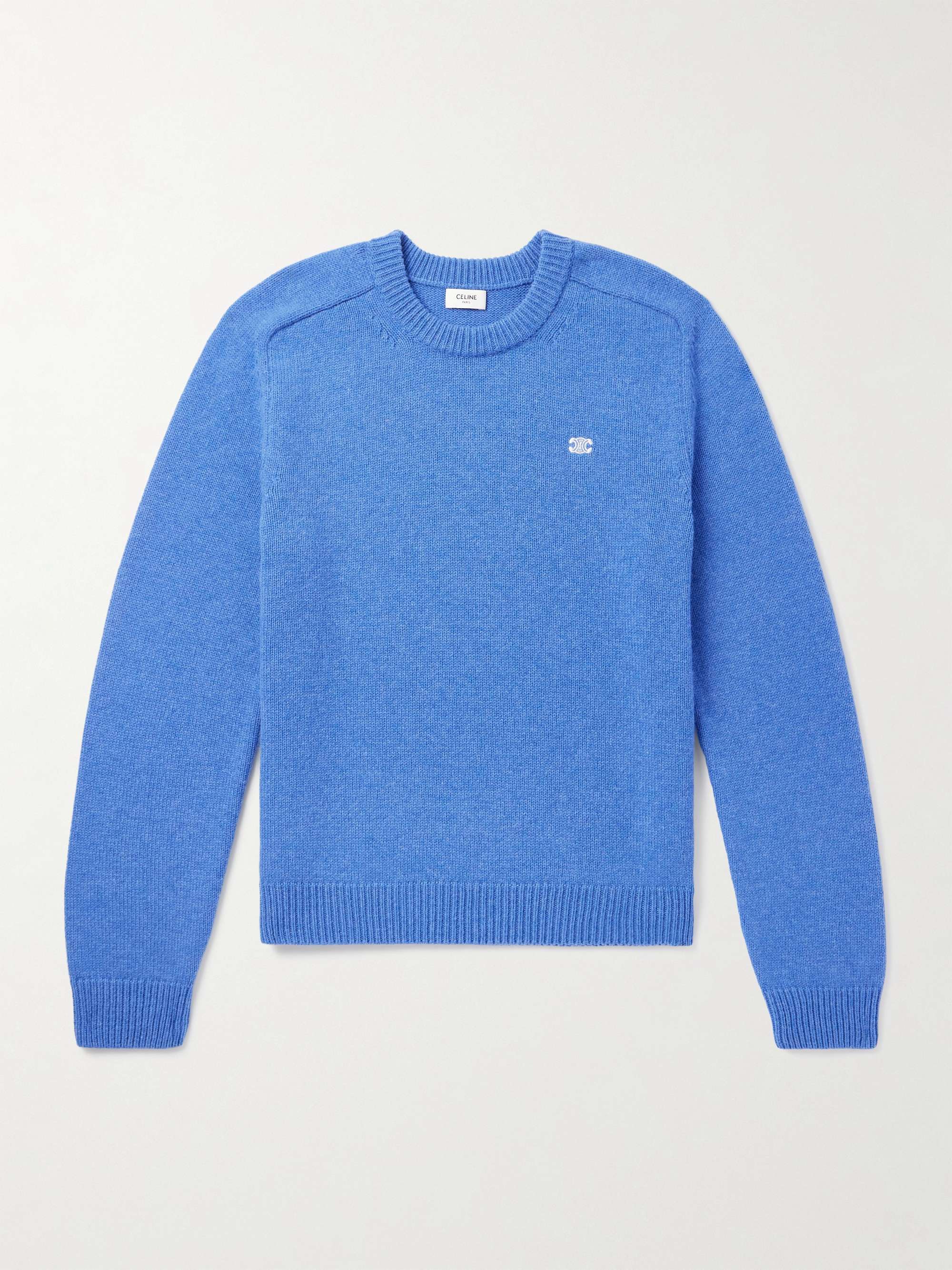 CELINE セリーヌ❢交渉可❢クルーネック 長袖 スウェット アイコン刺繍 CELINE セリーヌ❢交渉可❢クルーネック 長袖 スウェット