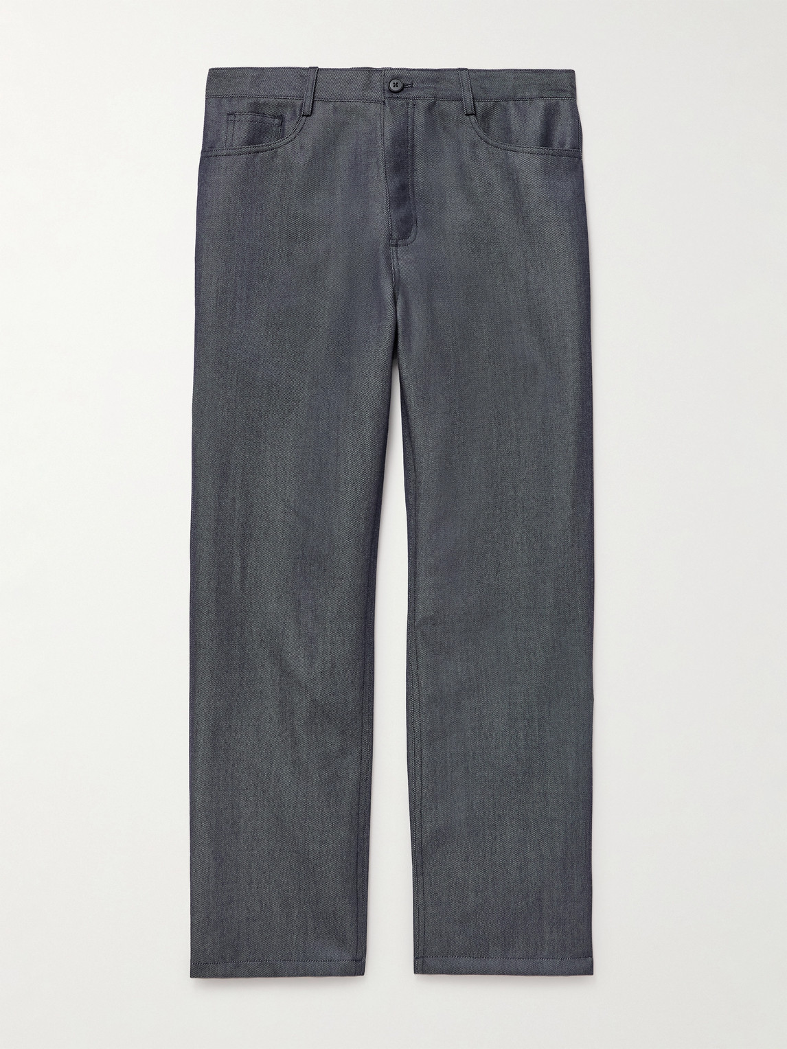 MR P. Straight-Leg Wool and Mohair-Blend Jeans - Men