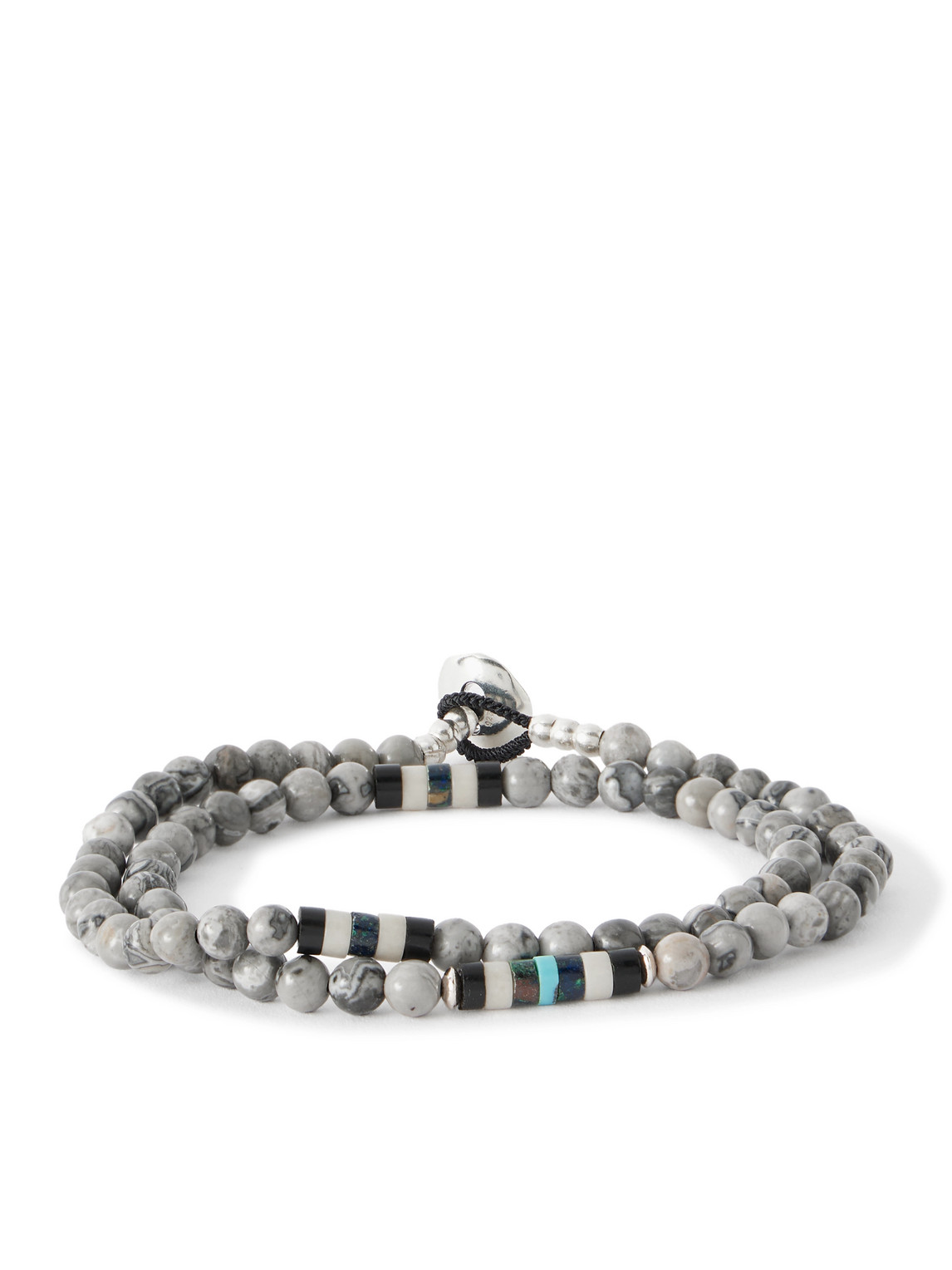 Mikia Sterling Silver Jasper Bracelet