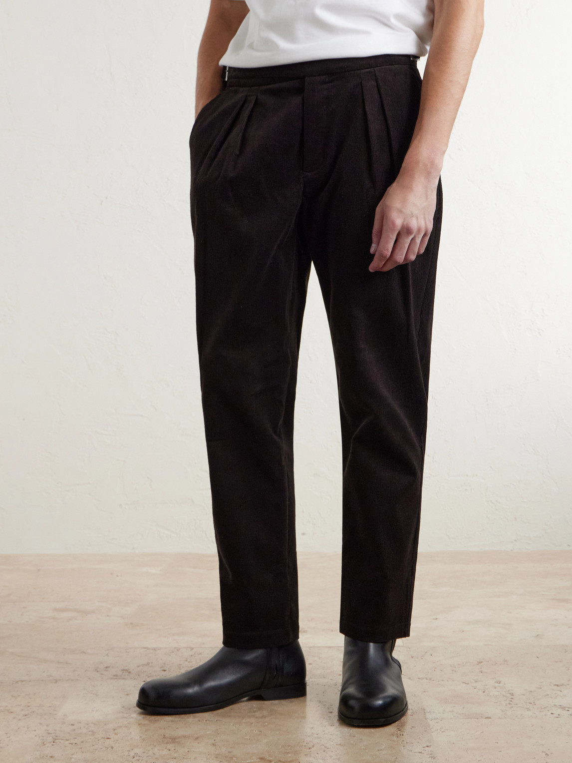 Mr P. - Steve Tapered Cotton- Corduroy