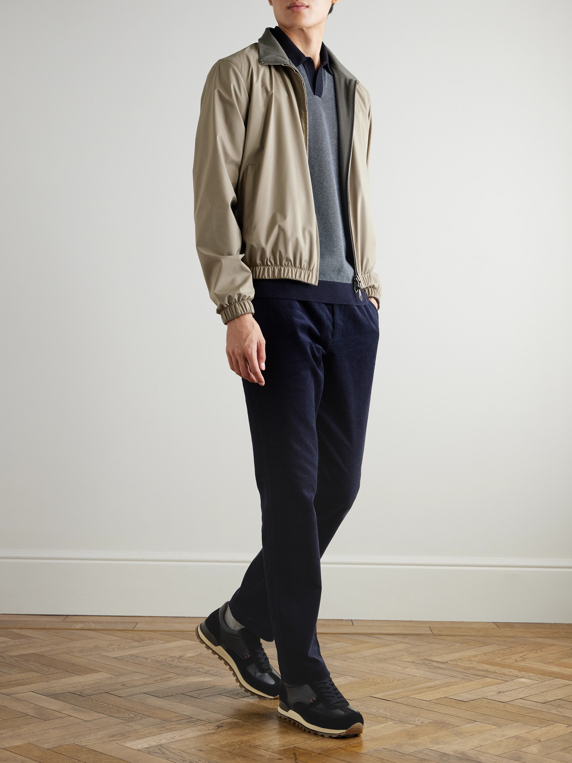 Mr P. - Edwin Tapered Cotton- Corduroy