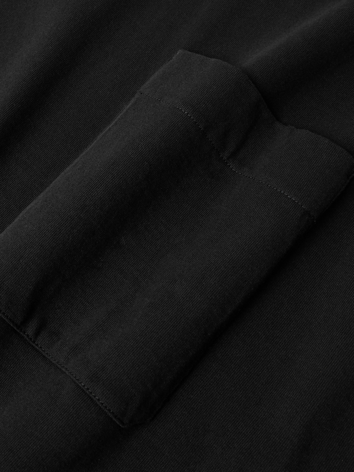 Lemaire Cotton-jersey T-shirt In Black