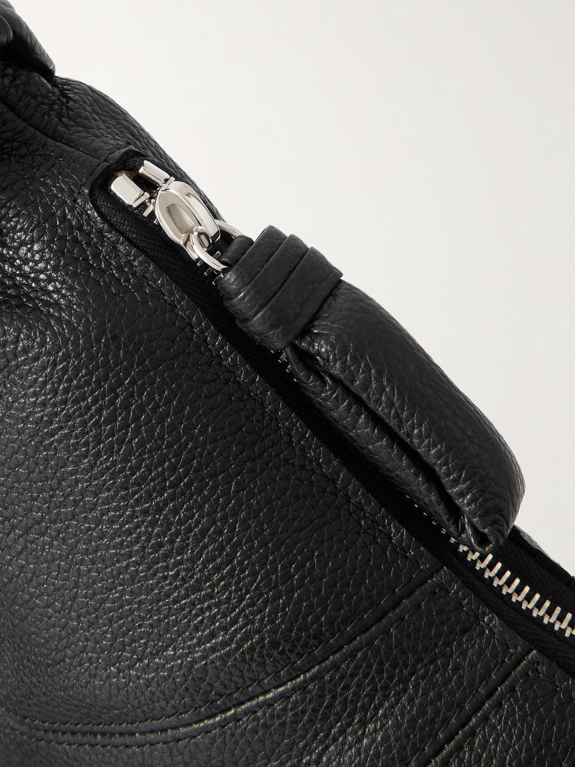 LEMAIRE Croissant small full-grain leather messenger bag