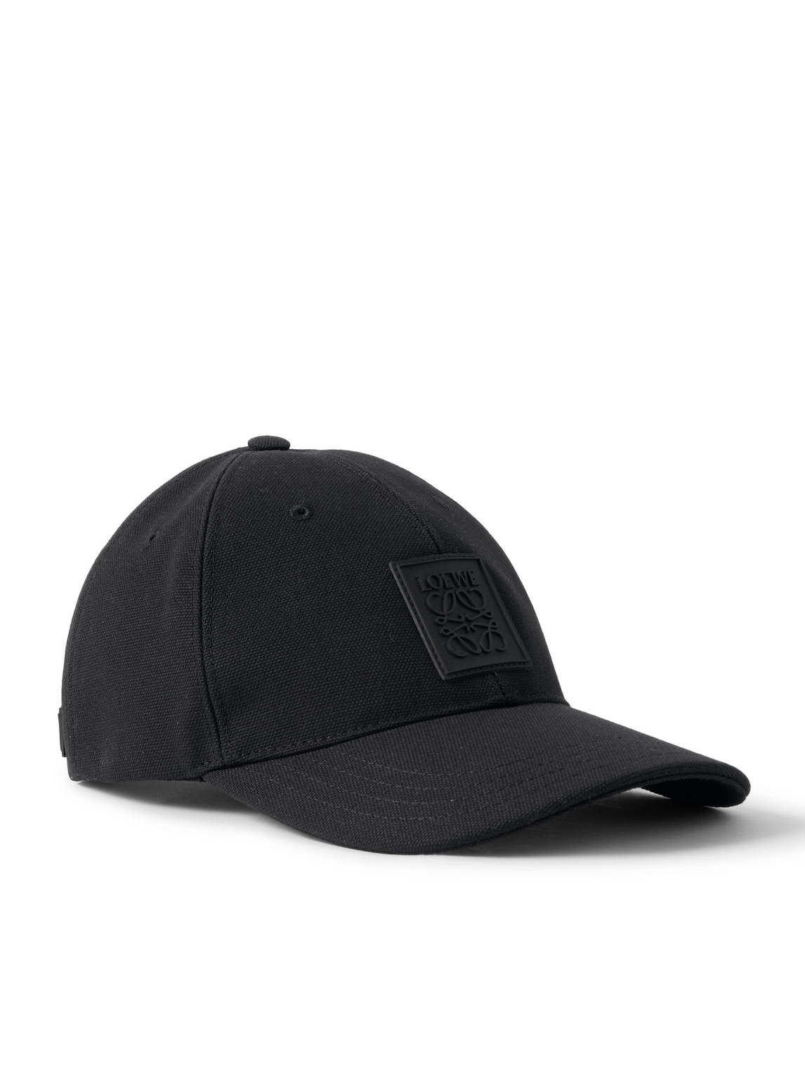 Logo-Appliquéd Cotton-Canvas Baseball Cap