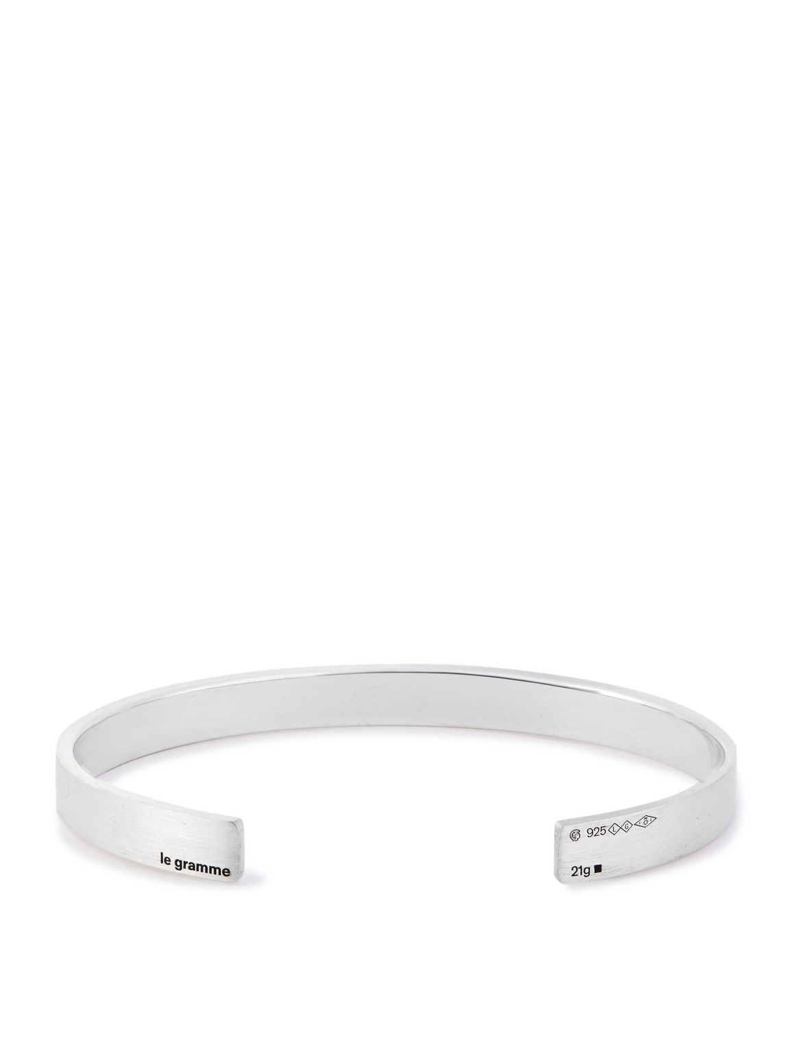 Le Gramme 21g Recycled Sterling Silver Bracelet