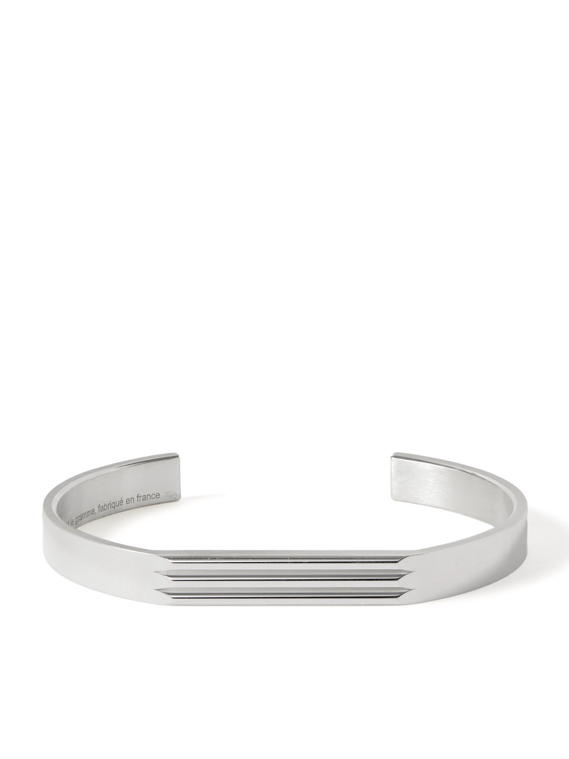 Le Gramme Godron 21g Recycled Sterling Silver Cuff