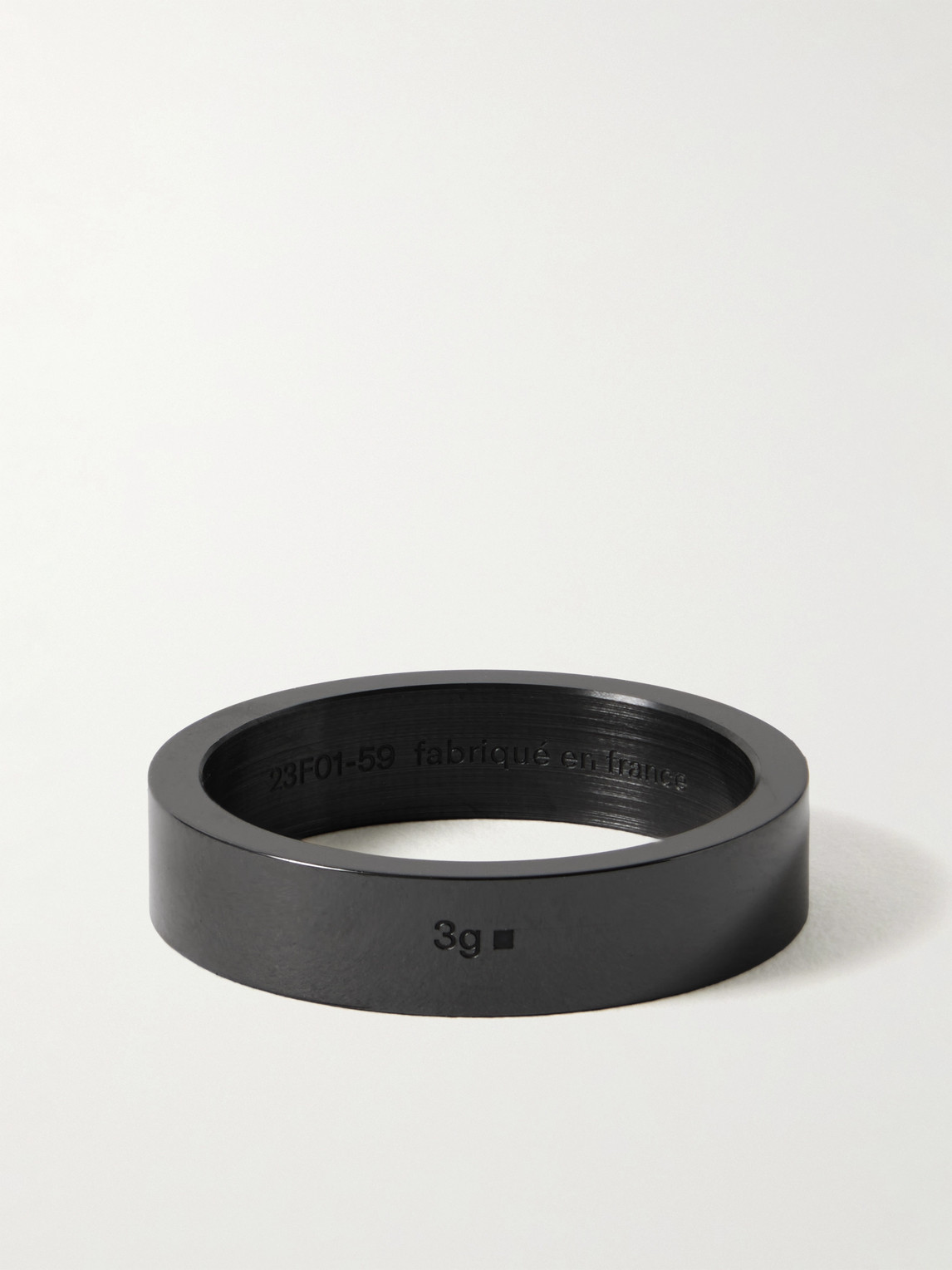 LE GRAMME 3g Recycled-Ceramic Ring - Men