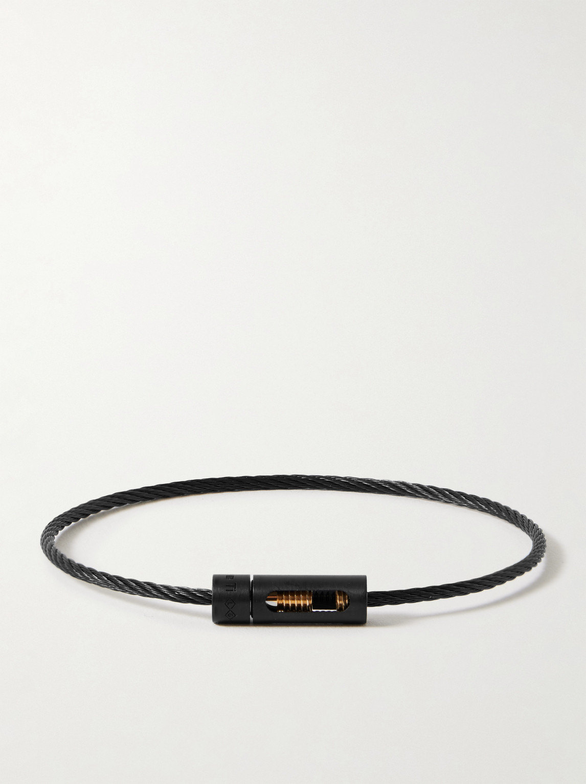 LE GRAMME 5g Recycled Titanium, Sterling Silver and -Karat Gold Bracelet - Men