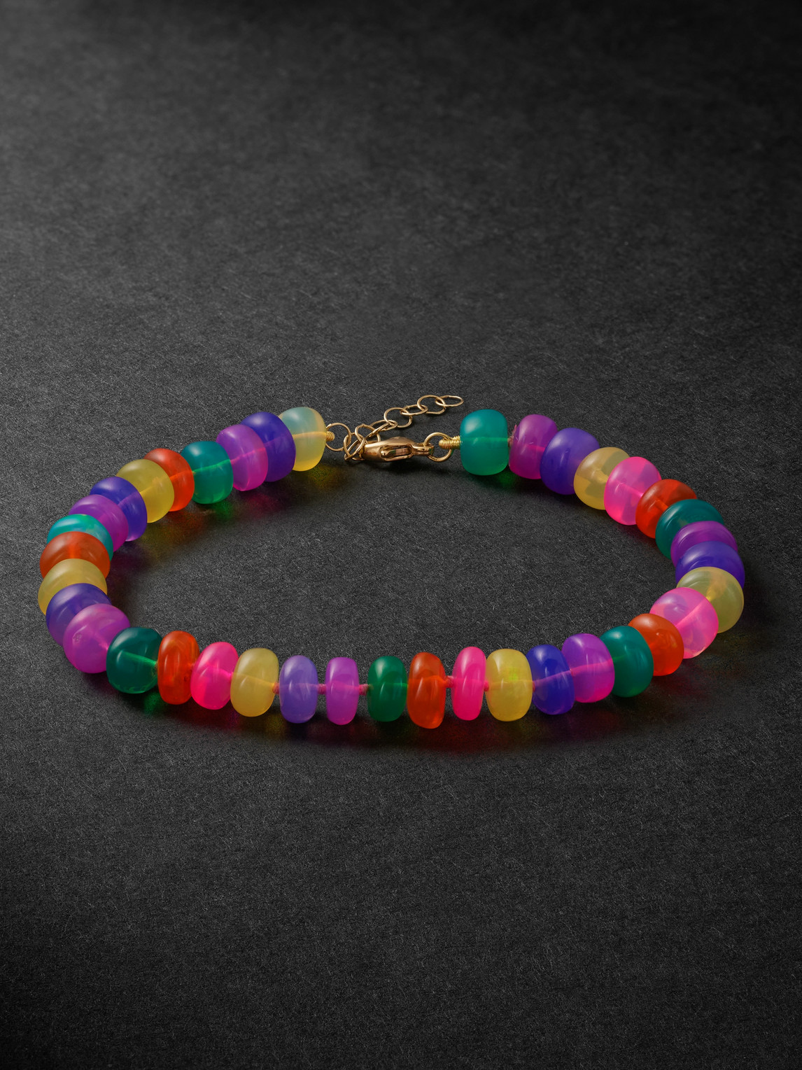 Jia Jia Jumbo Gold Opal Bracelet In Multi